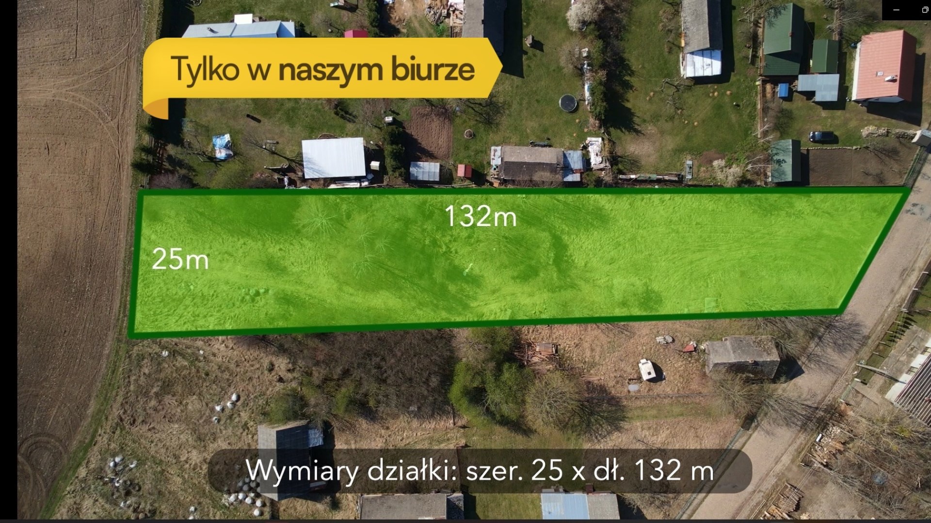 Działka na sprzedaż